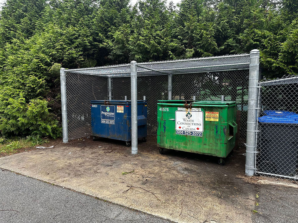 Dogwood Pavillion Garbage Enclosure